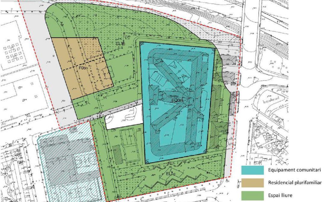 Plano de la propuesta de Cort.