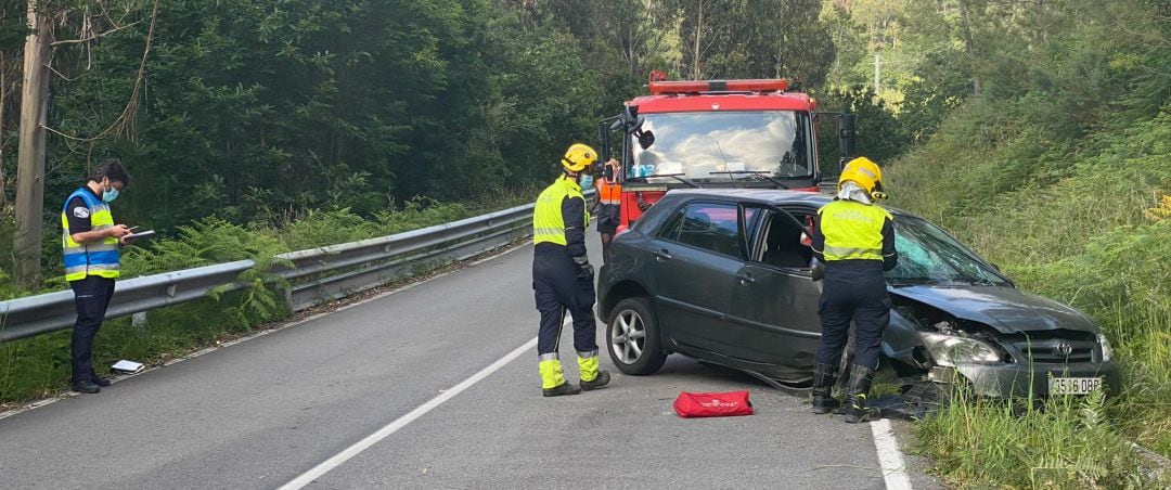 Un dos accidentes