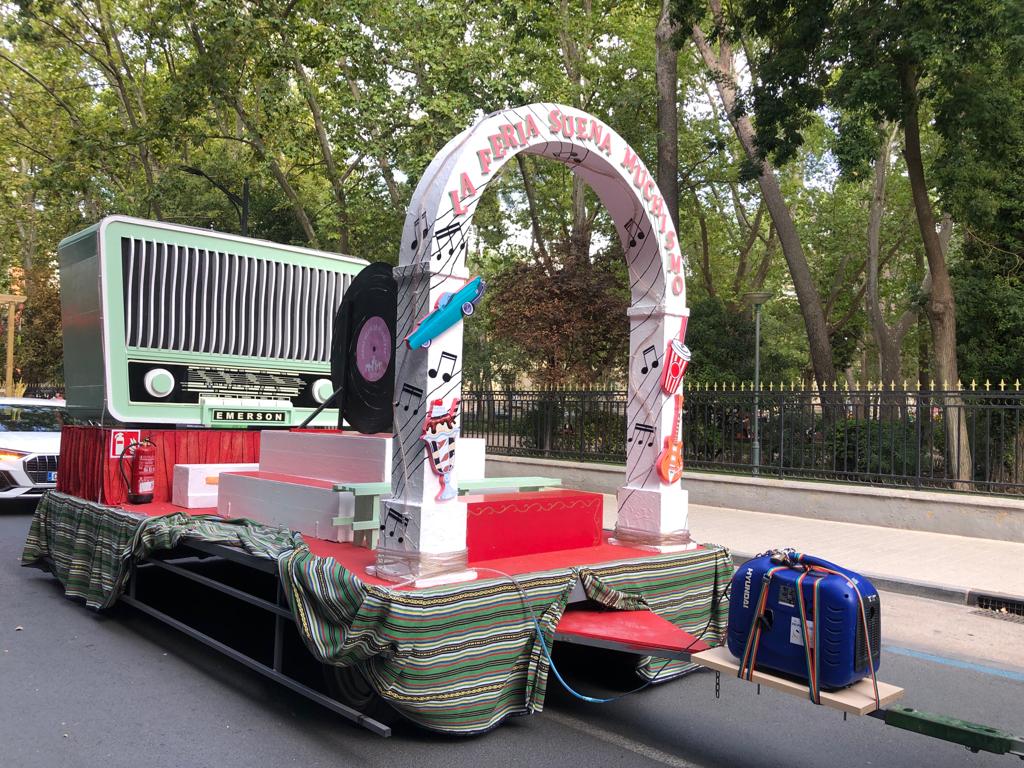 Una de las 59 carrozas que han participado en el desfile