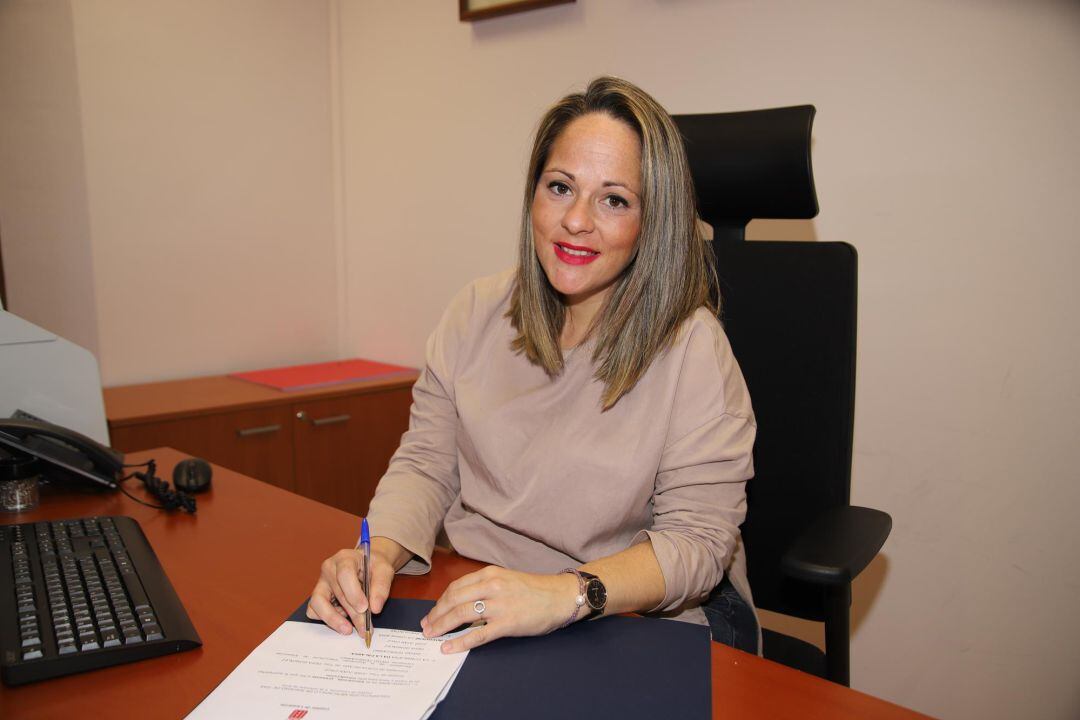 Carmen Guadalupe, consejera de Comercio del Cabildo de Lanzarote. 