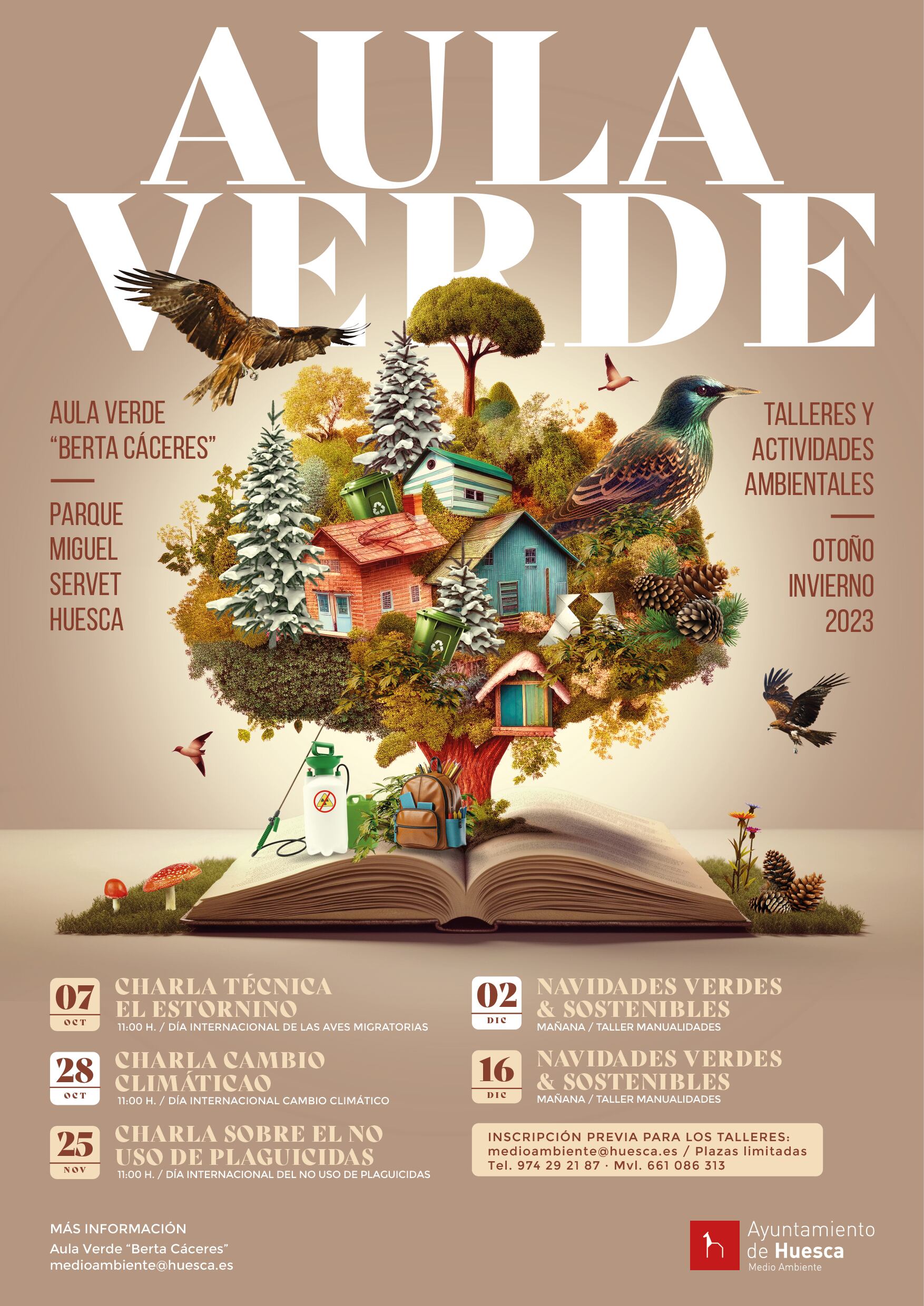 Vuelven las actividades del Aula Verde a Huesca