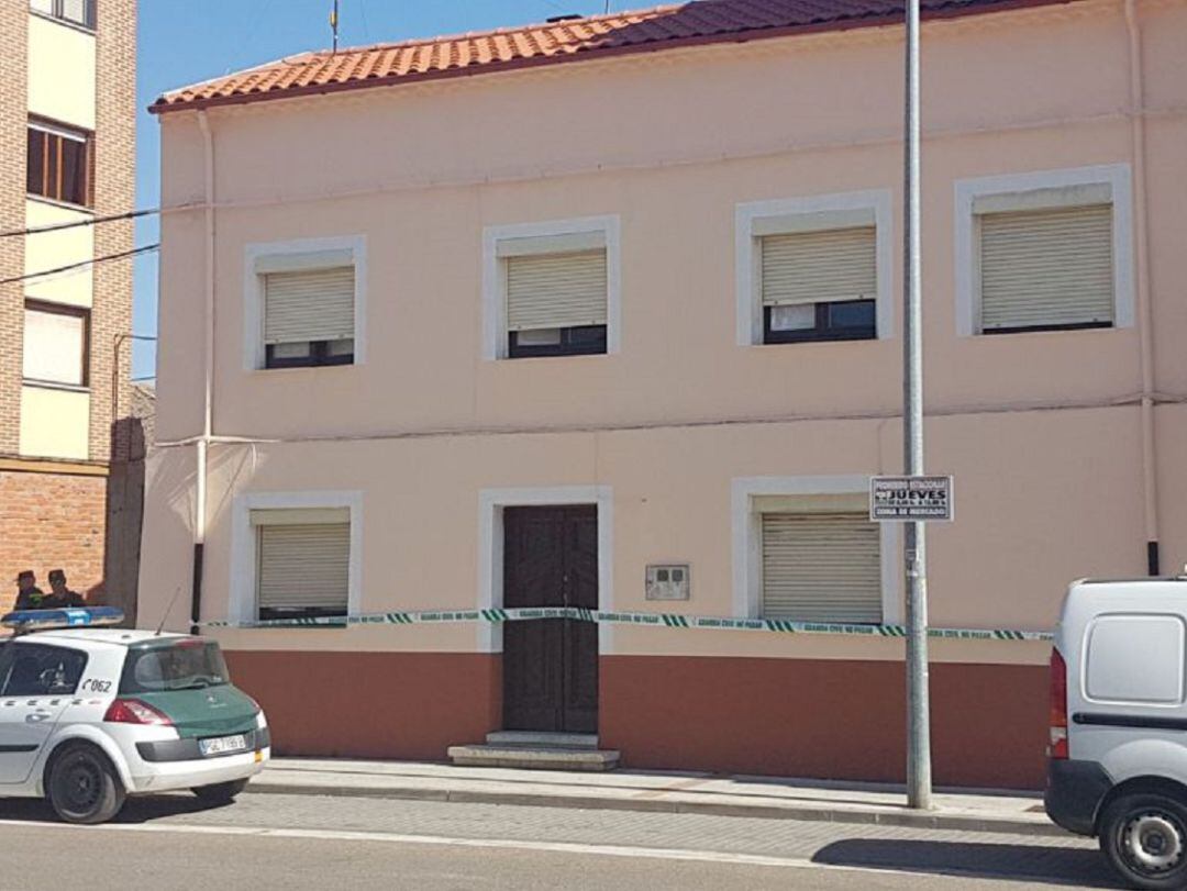 Imagen de la vivienda en la que se produjo el mencionado suceso