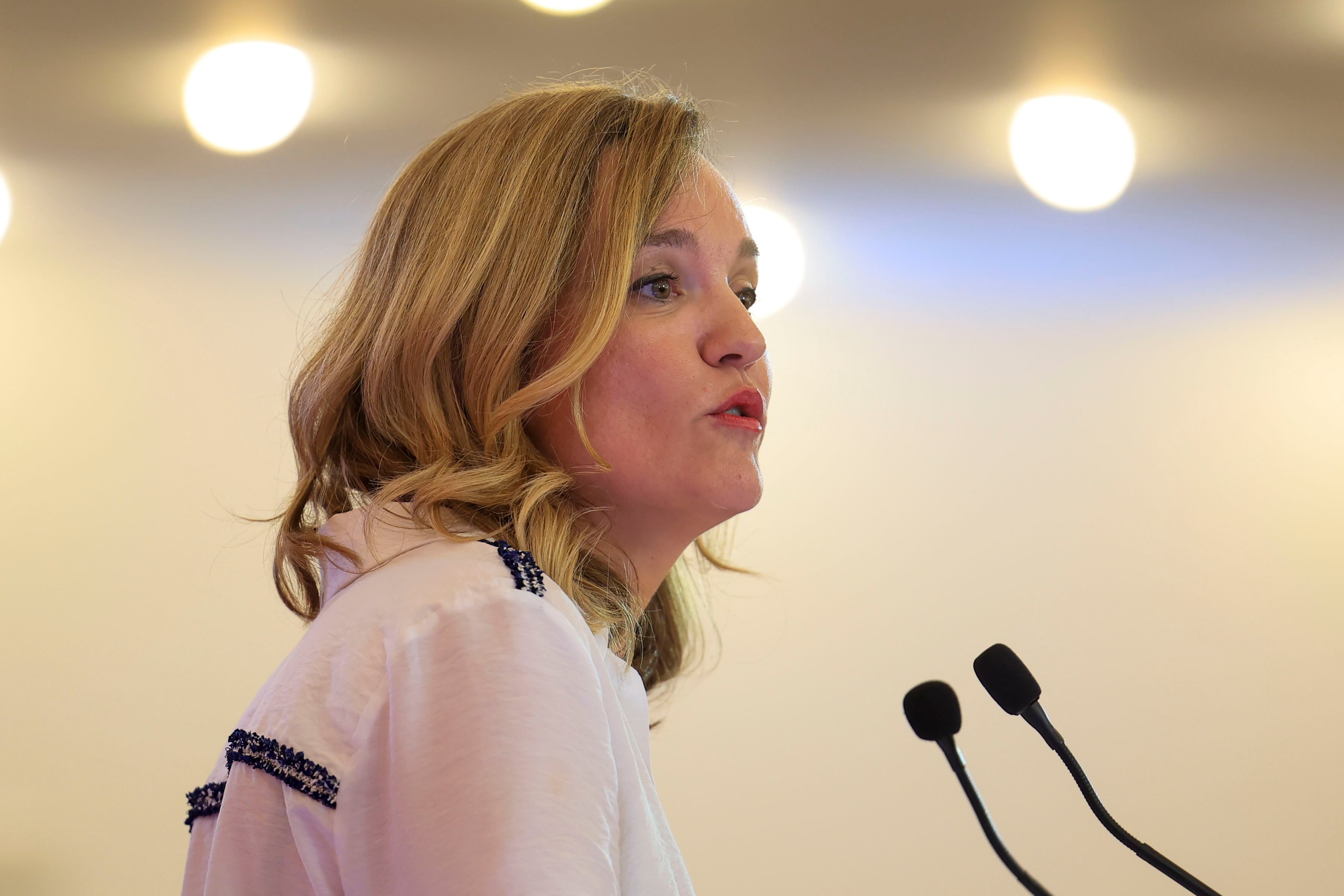 Pilar Alegría reconoce el mal resultado del PSOE en Aragón pero advierte al PP: "Es aún más rehén de la ultraderecha"