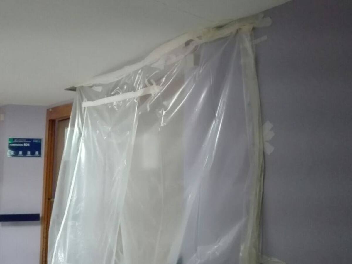 Los trabajadores del Hospital califican de contrasentido las obras de climatización