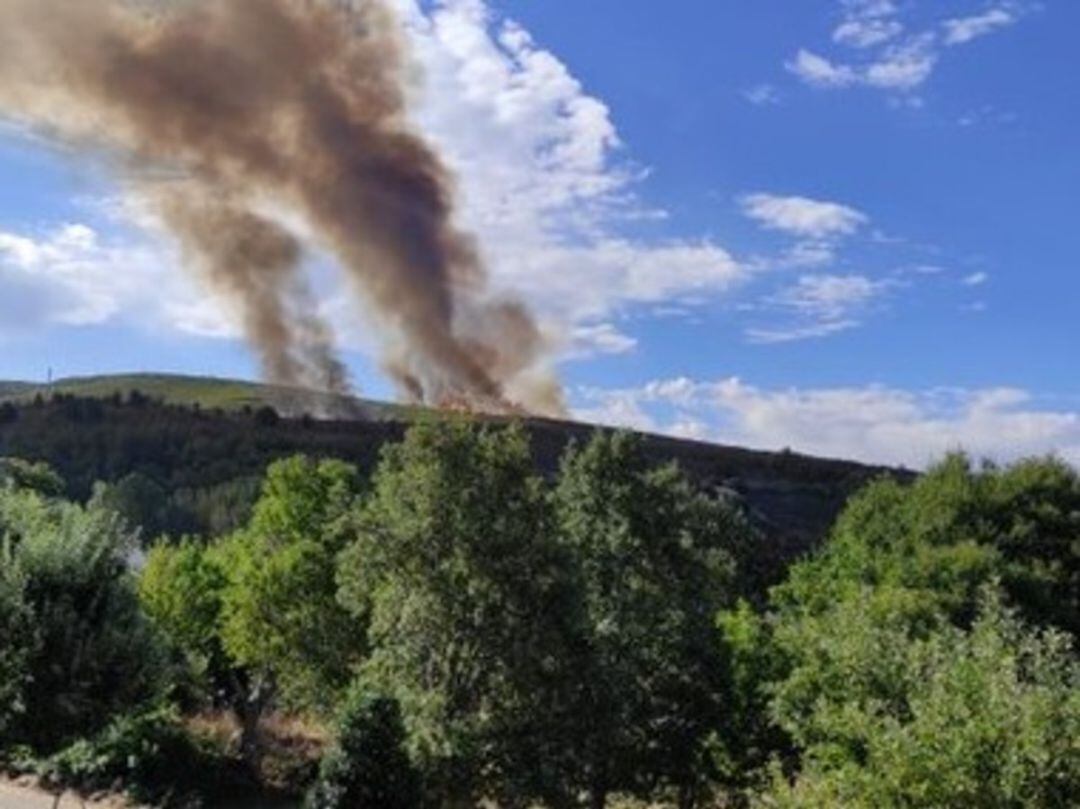 incendio en Asturianos