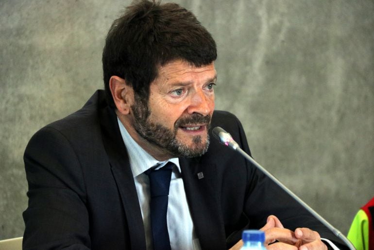 Imatge d'arxiu del dimitit director dels Mossos d'Esquadra, Albert Batlle