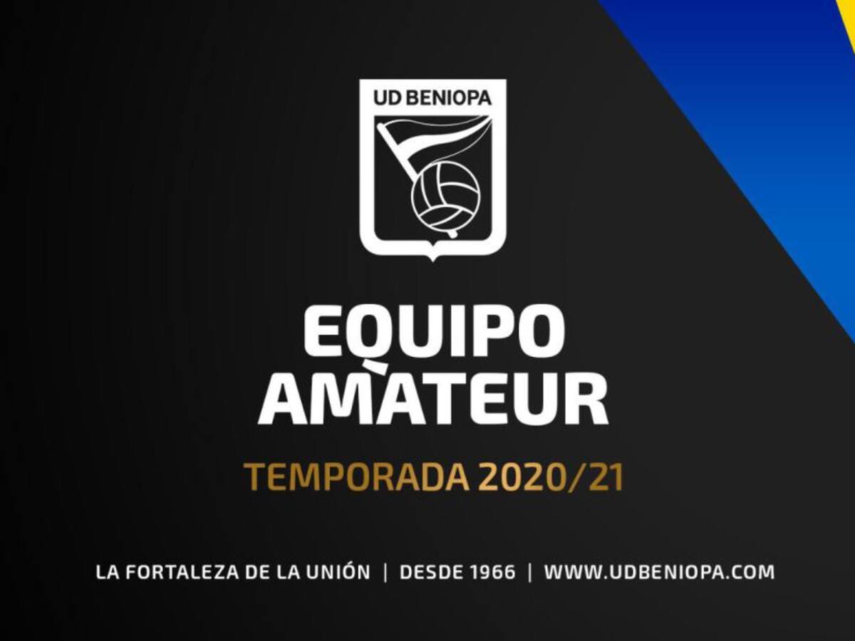 La UD Beniopa hace oficial que su equip amateur para esta temporada