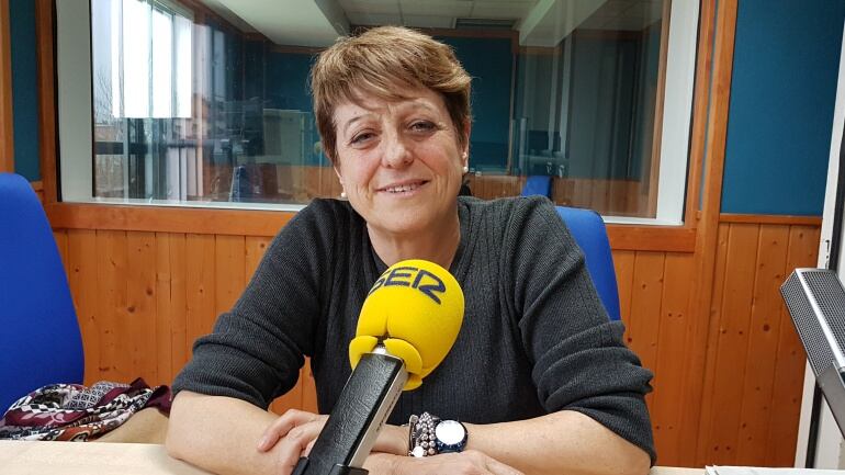 María Jesús Cedrún durante la entrevista en La Ventana de Cantabria