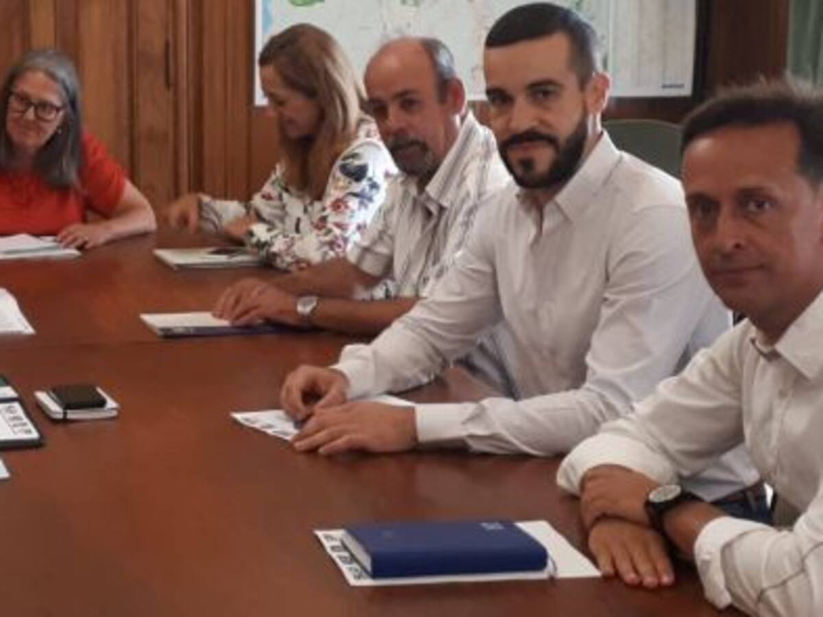 Los policías trasladan sus demandas a la Subdelegada del Gobierno