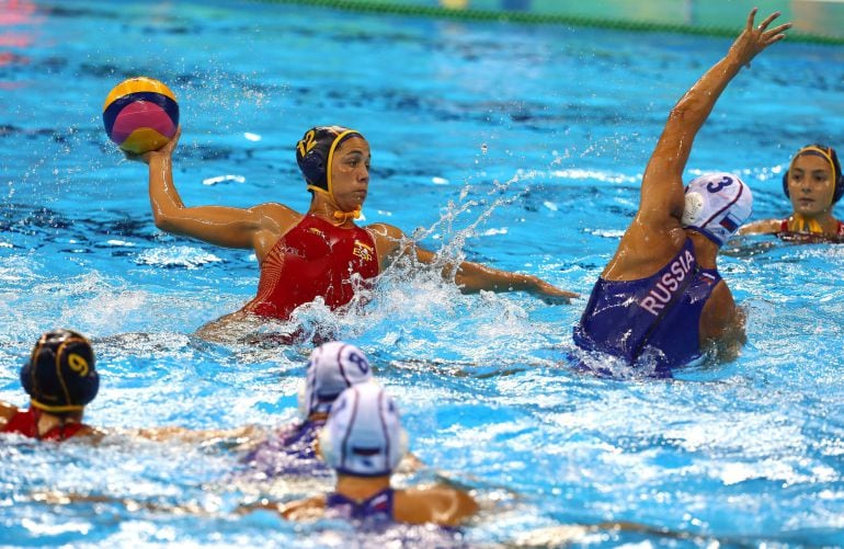 El equipo español de Waterpolo queda eliminado ante Rusia.