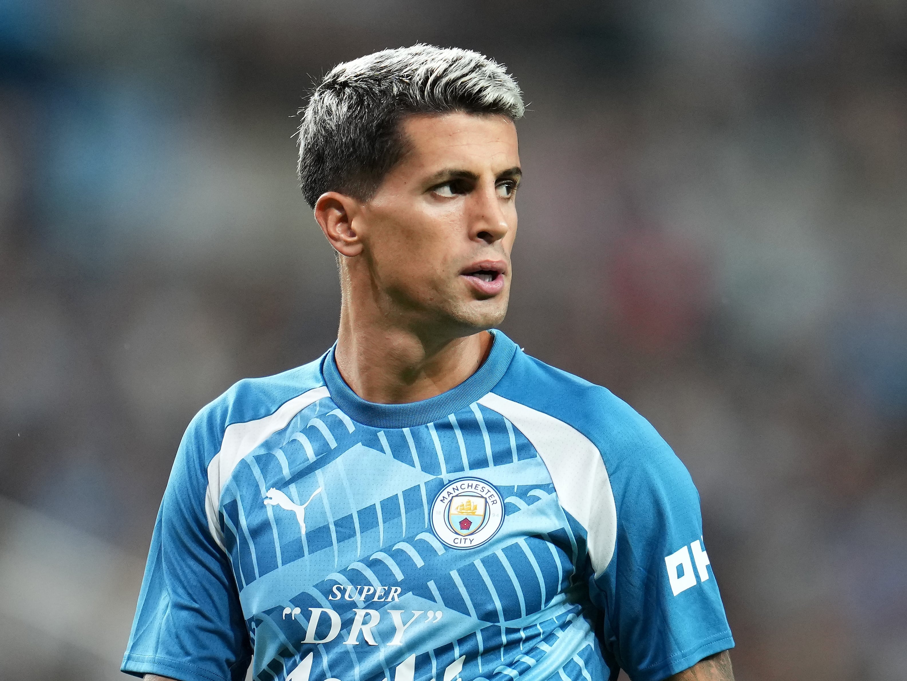 Joao Cancelo con el Manchester City