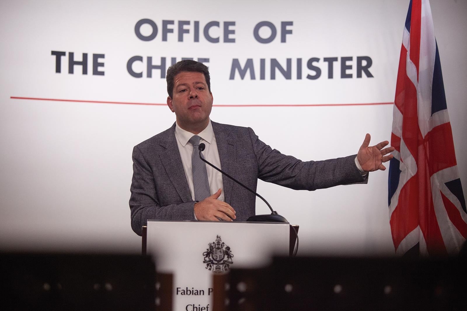 Fabian Picardo, Ministro Principal de Gibraltar.