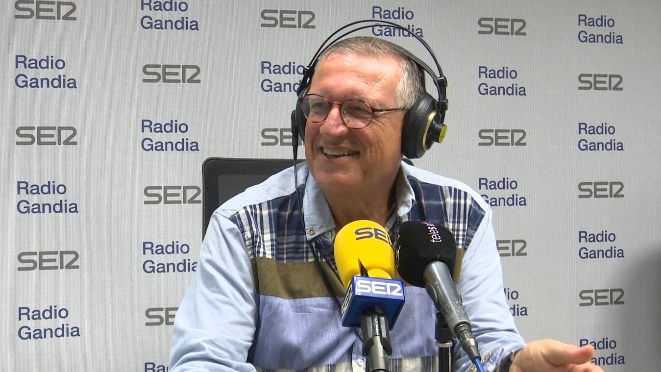 Juan Miguel Lloret durante la entrevista en Hoy por Hoy Gandia