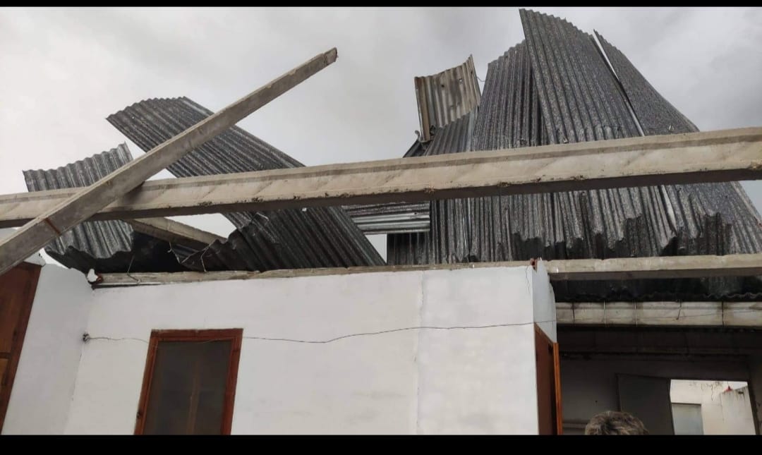 Daños causados por la tormenta