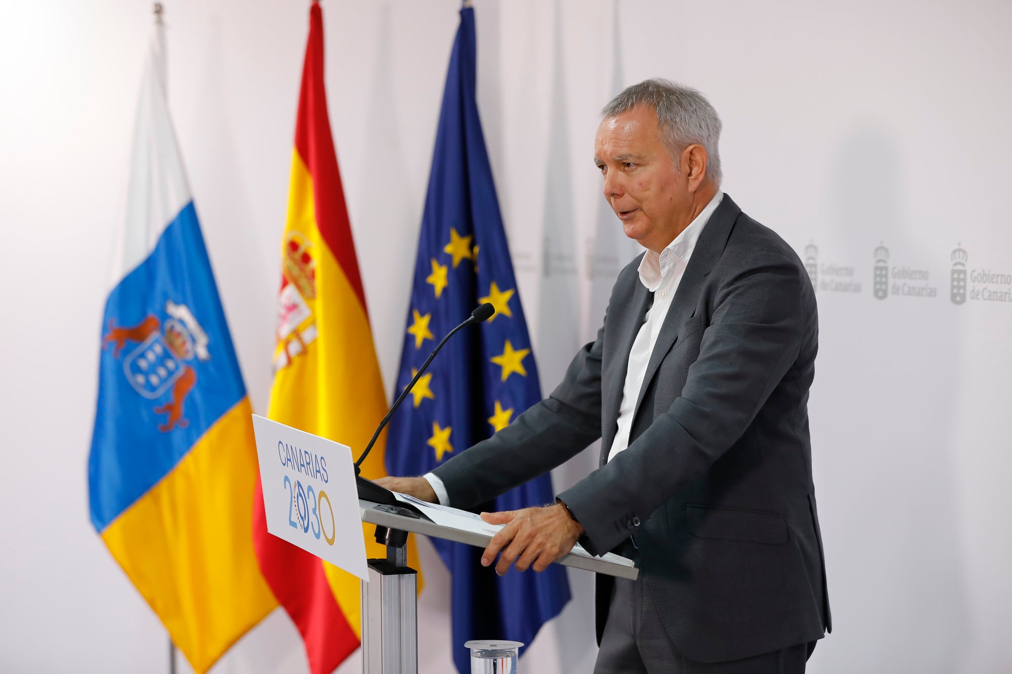 Sebastián Franquis, consejero de Obras Públicas