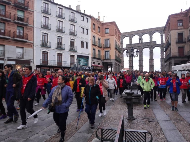 II Marcha solidaria Cruz Roja Segovia