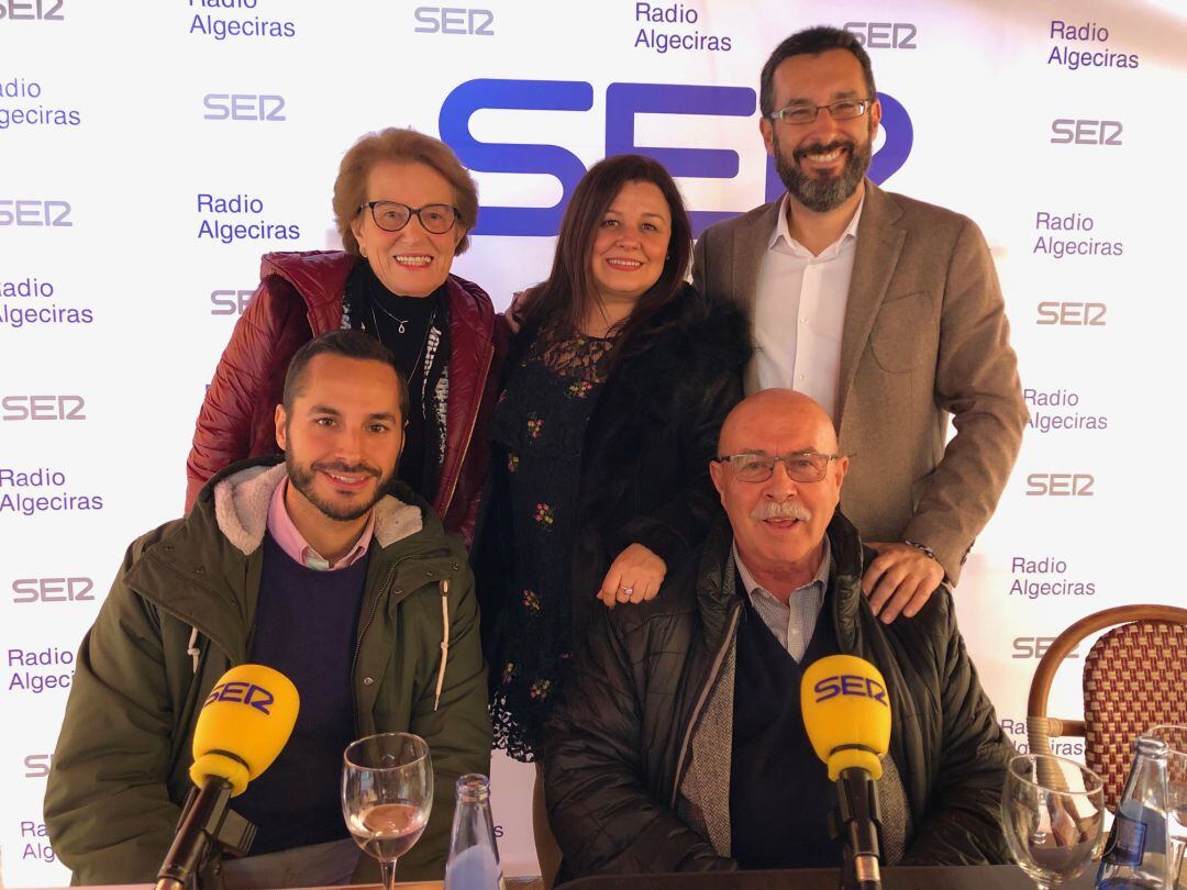 María Luisa Escribano, Gloria Masallá, Juan Franco, Mario Fernández, Salvador Pagán.