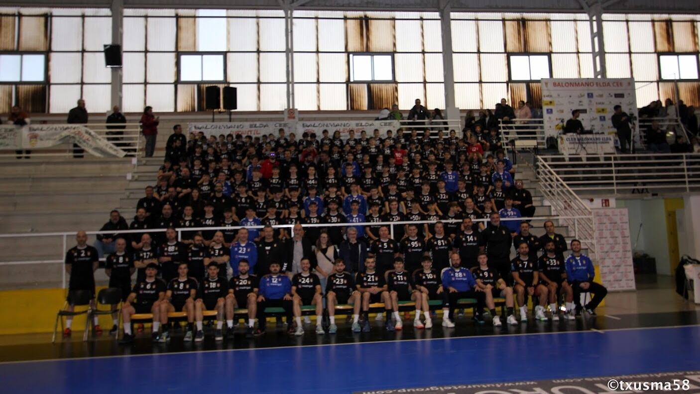 Presentación de los equipos del Bm. Elda - C.E.E. Temp. 23-24