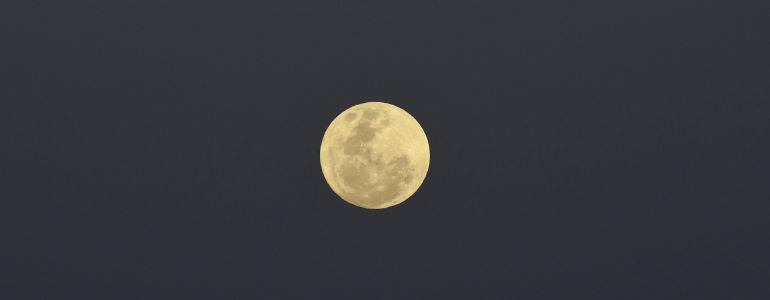 La superluna en Australia.