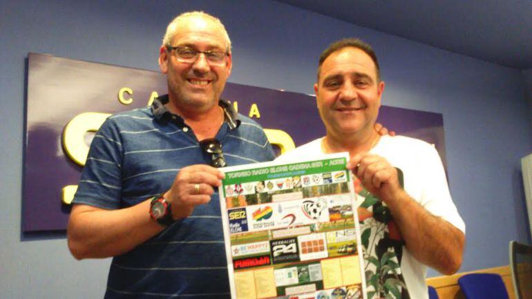 José Vicente Candela y Andrés Muñoz, organizadores del torneo