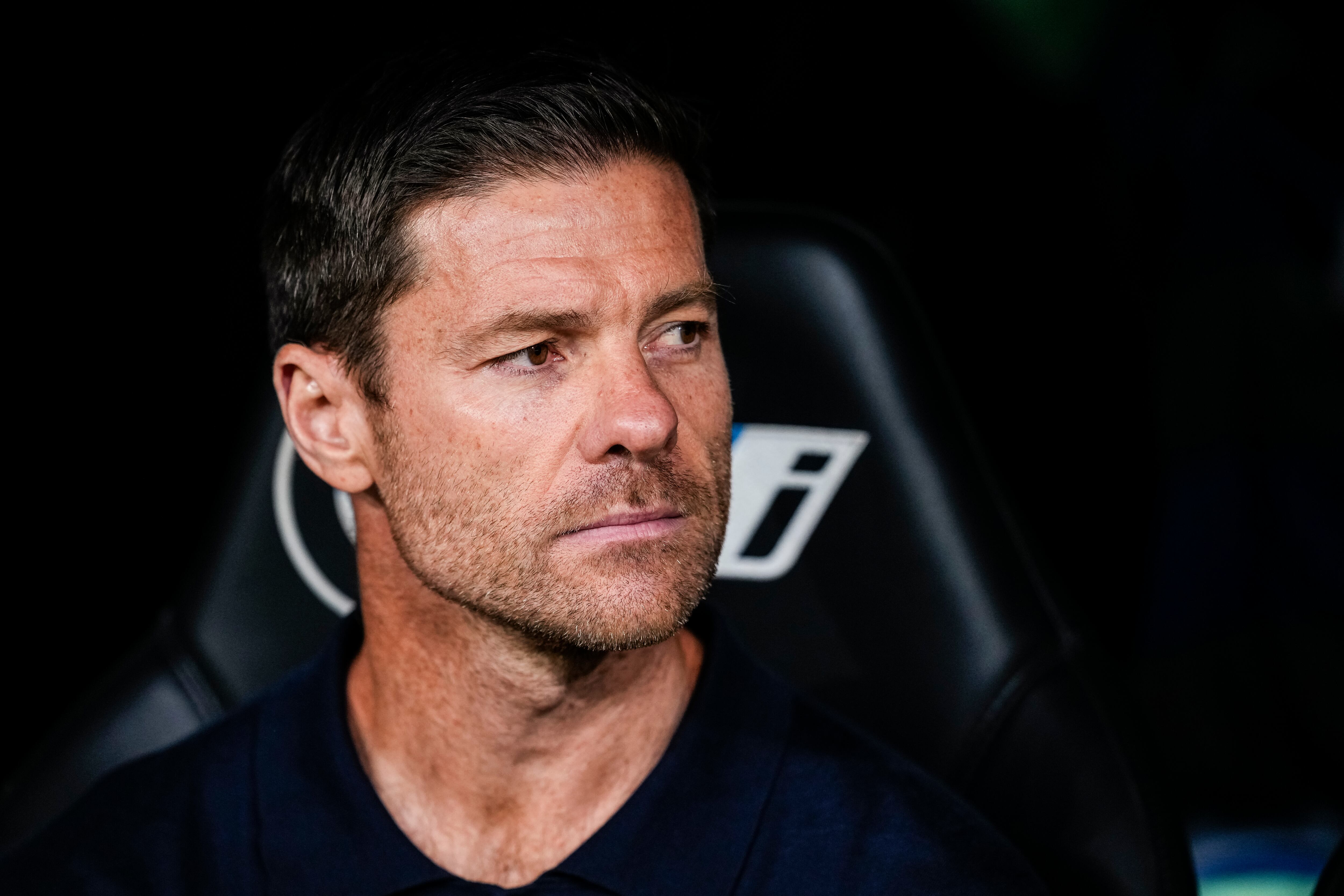 Xabi Alonso, durante el partido del Real Madrid ante Osasuna