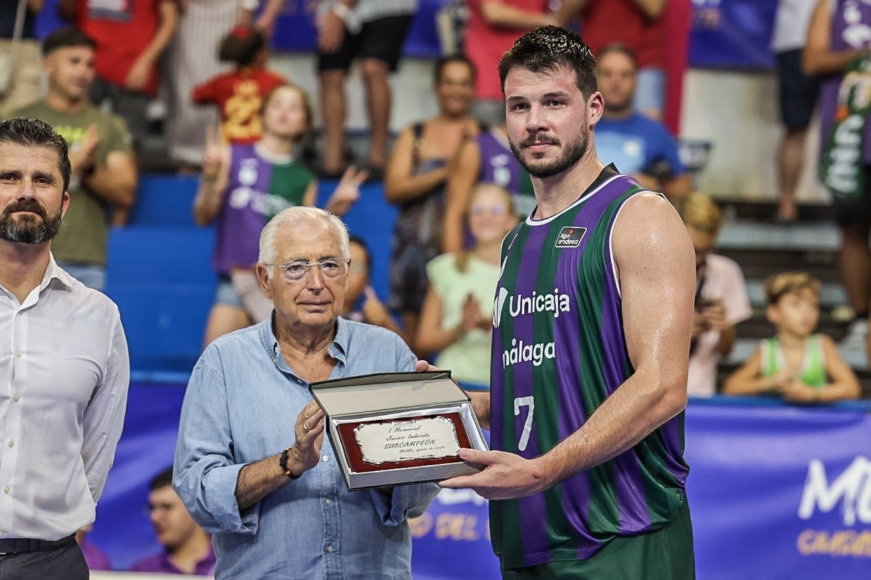 Jonathan Barreiro con la camiseta del Unicaja/Unicaja Photo Press