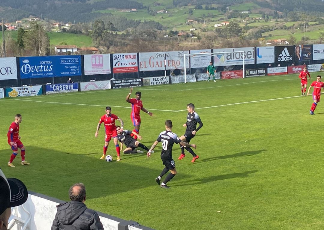 El Numancia sólo pudo empatar en Les Caleyes.