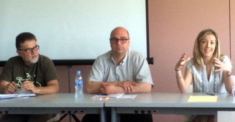 Rueda de prensa presentación campaña de Unidos Podemos en Alcobendas