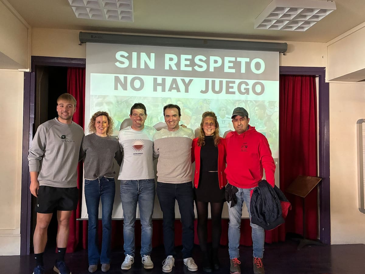 El colegio de Falces nuevo escenario de "Sin respeto no hay juego"
