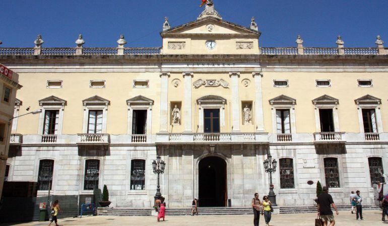 Façana de l&#039;ajuntament de Tarragona. 