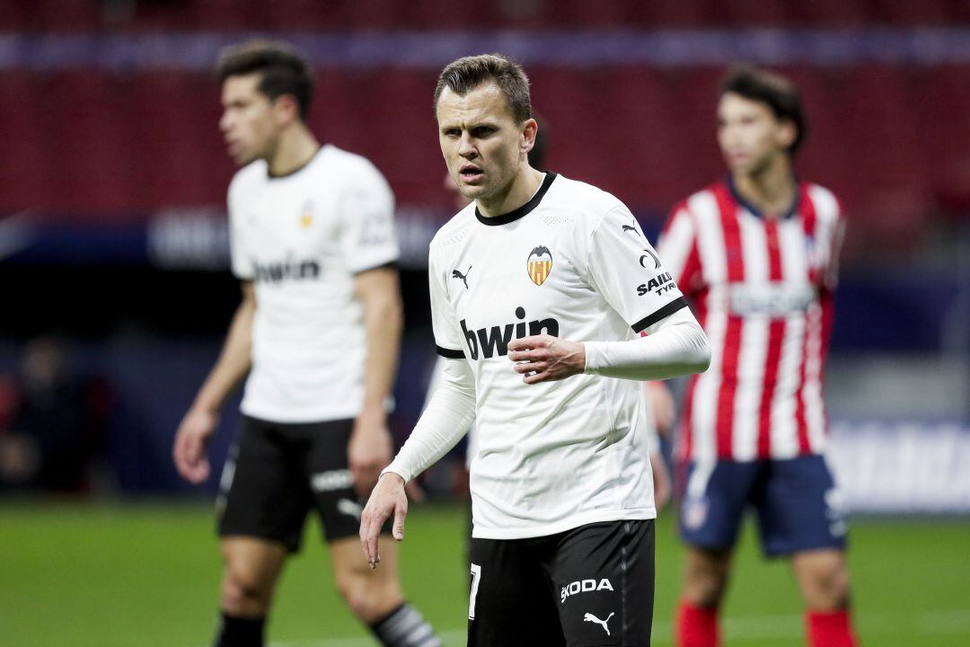 Cheryshev, ante el Atlético.