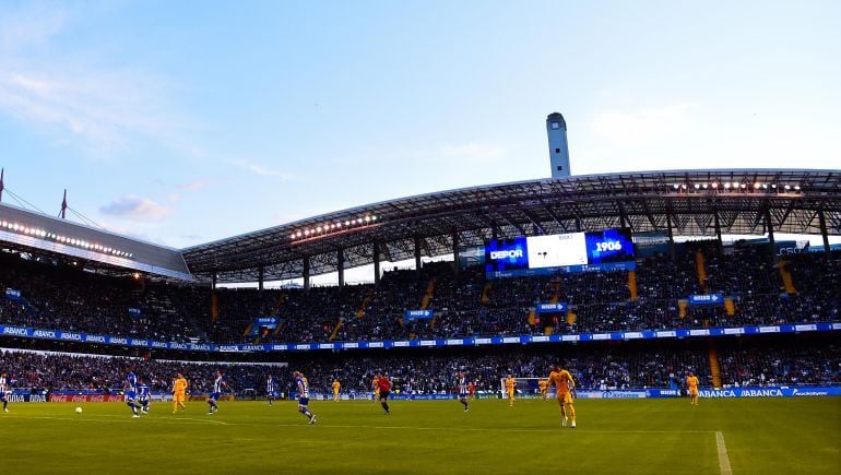 El estadio de Riazor
