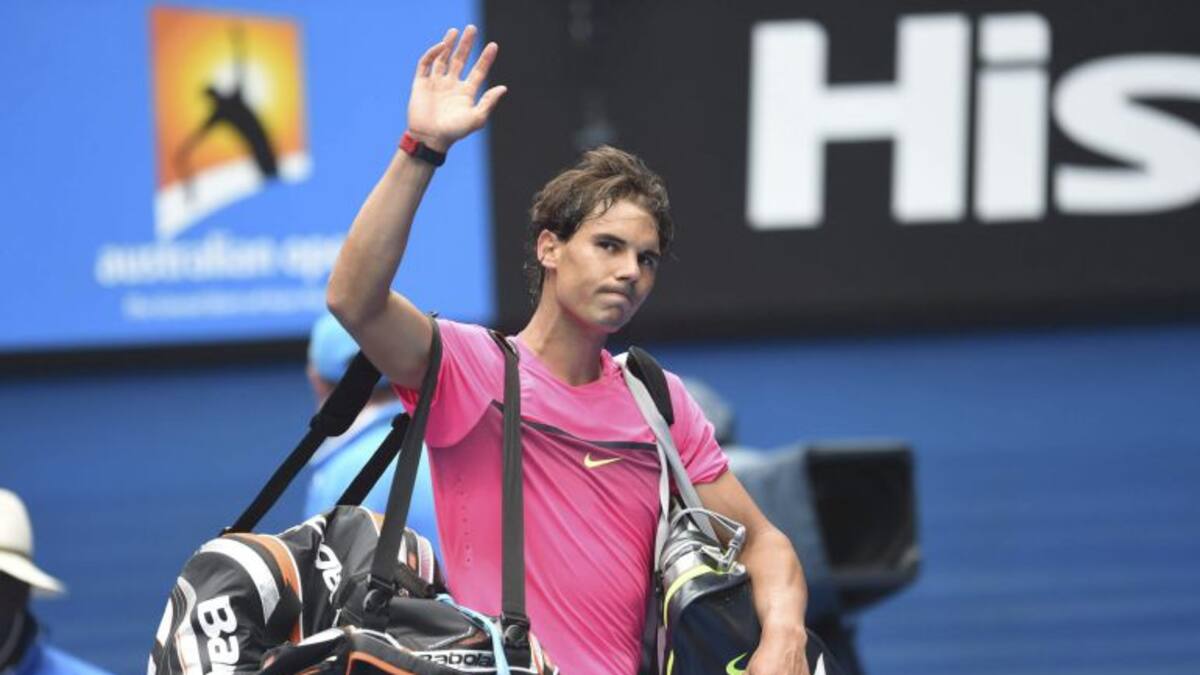 Rafa Nadal dice adiós al Open de Australia