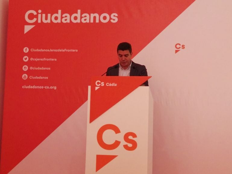 Sergio Romero, parlamentario andaluz de Ciudadanos