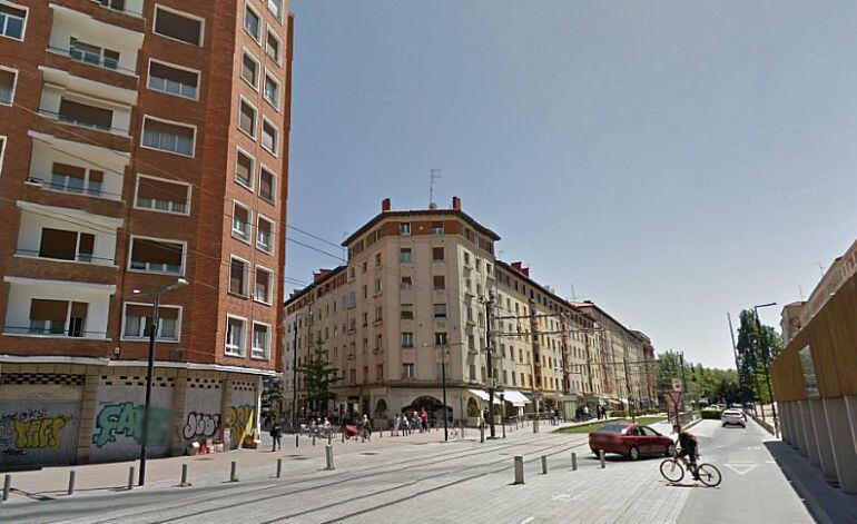 Calle Sancho el Sabio. 