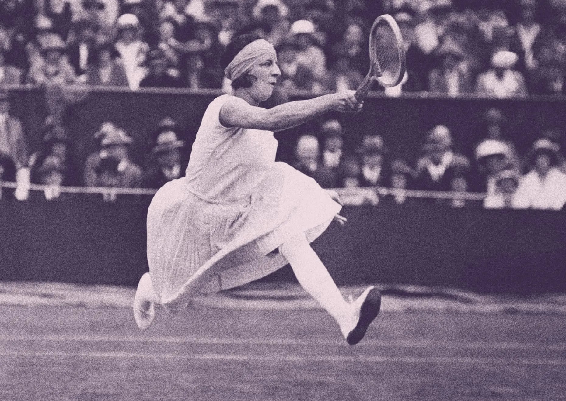 Suzanne Lenglen, primera tenista de la historia