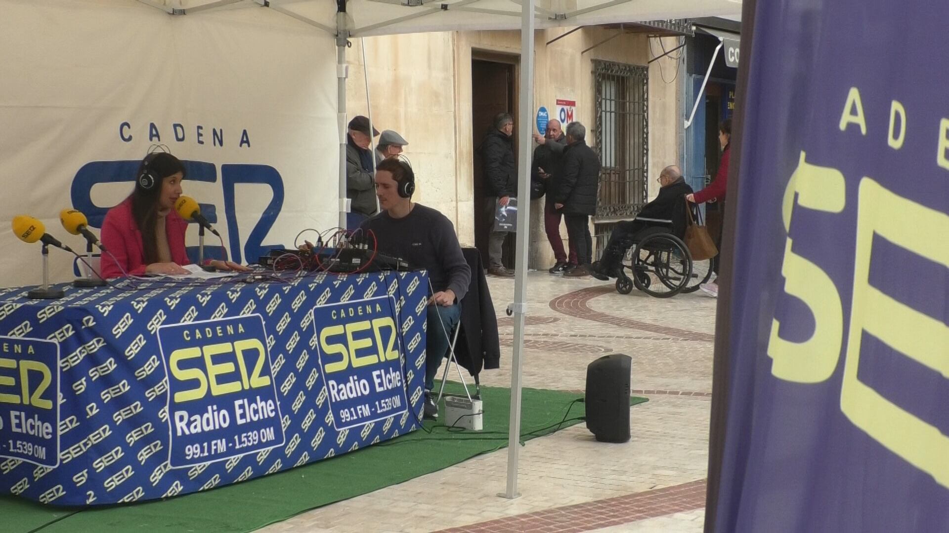 Hoy por Hoy Elche en Plaza de Baix