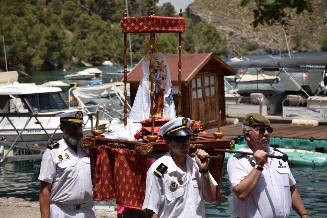 Procesión El Carmen en Bolarque