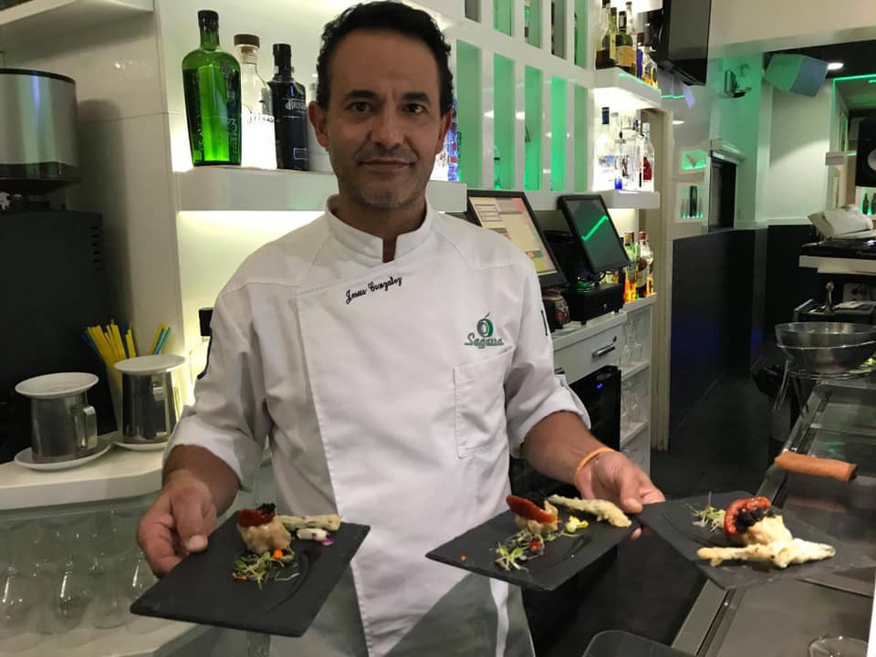 Jesús González es ya un habitual de los concursos gastronómicos