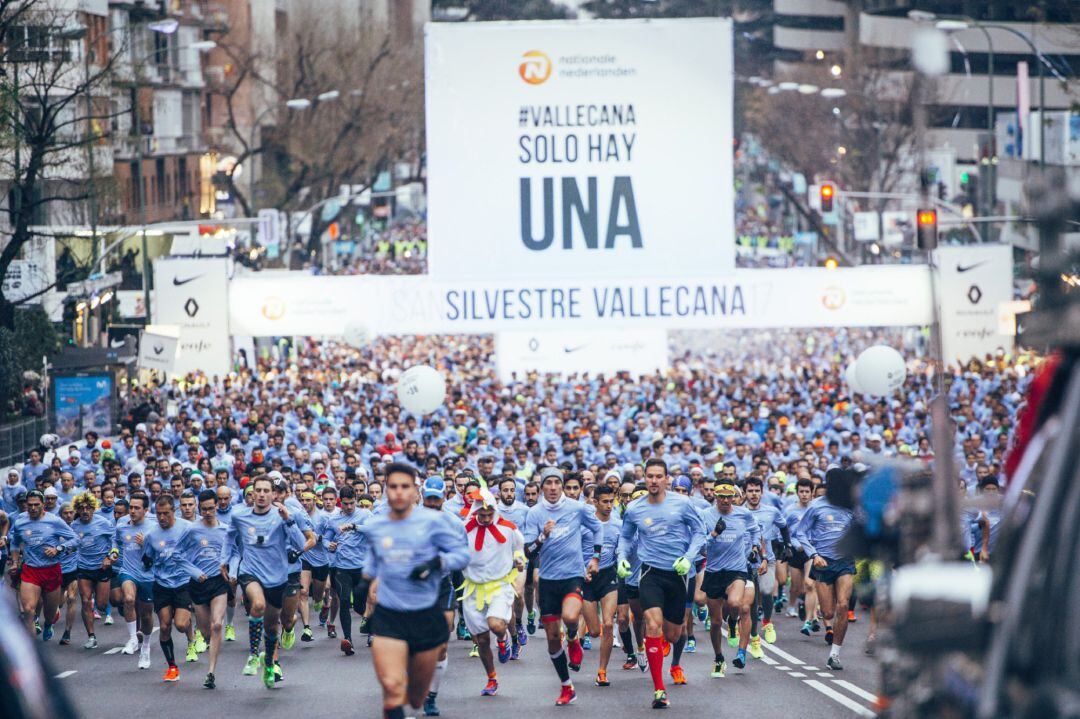 Corredores de la San Silvestre Vallecana