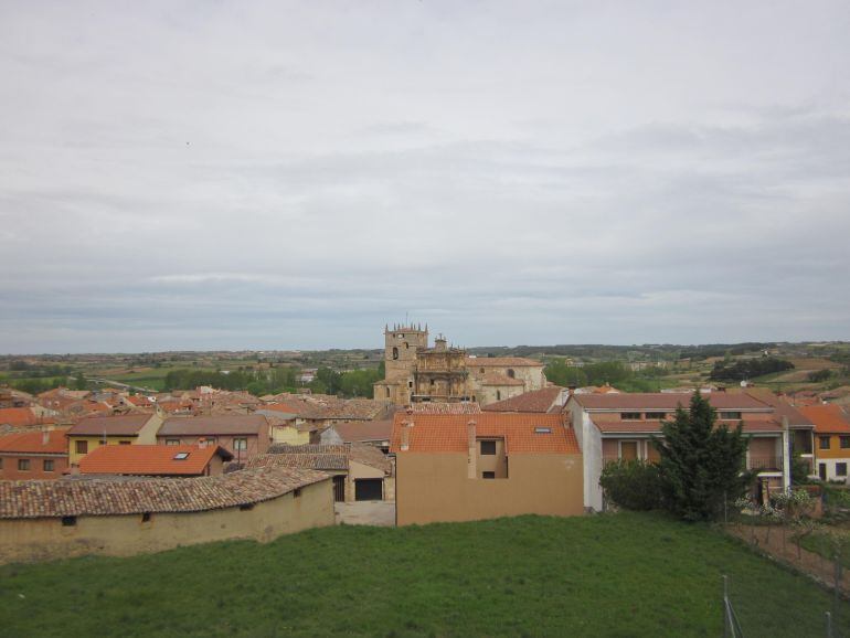 Vista panorámica de Gumiel de Izán