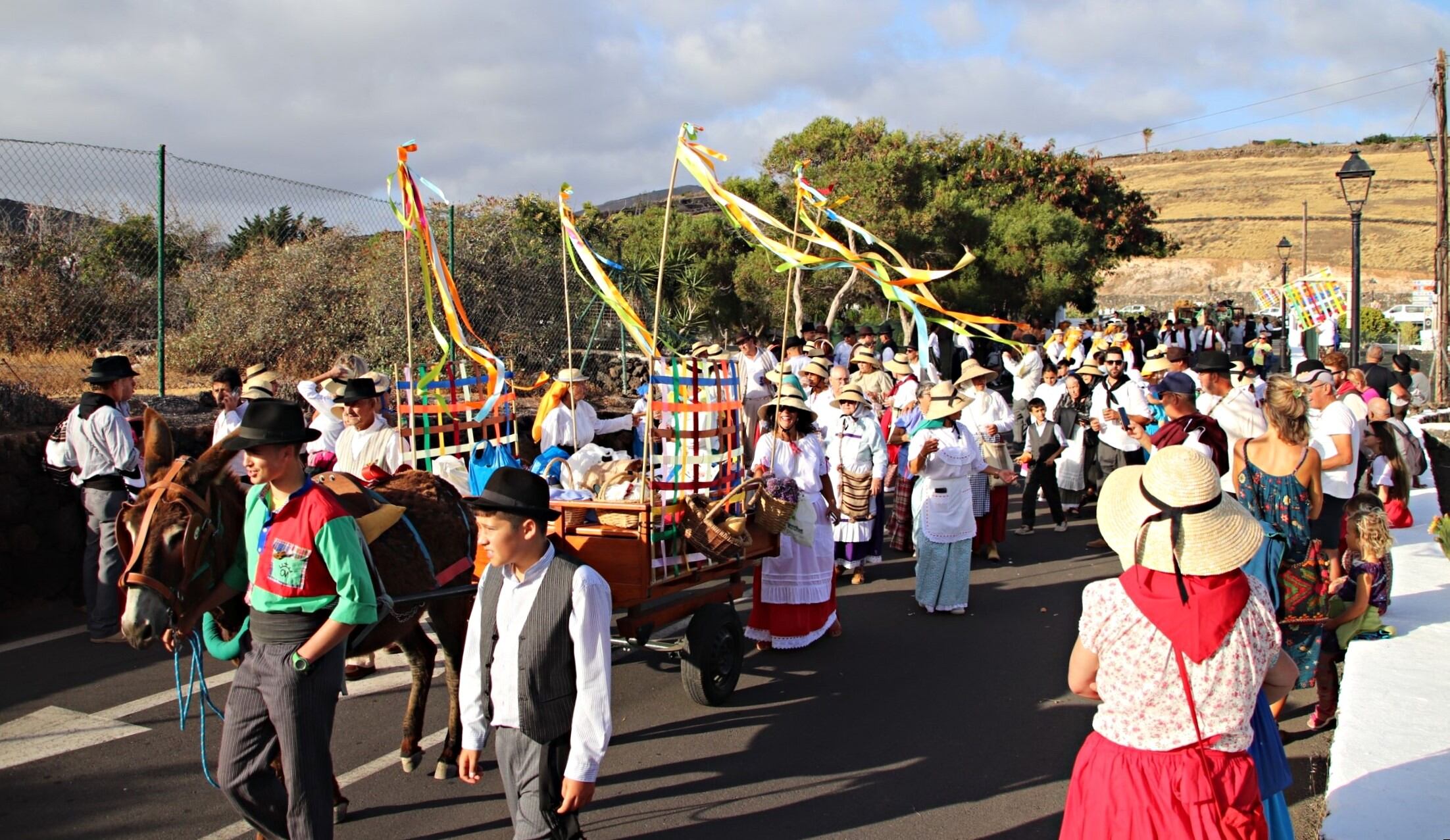 Romería de San Isidro en Uga, Lanzarote.