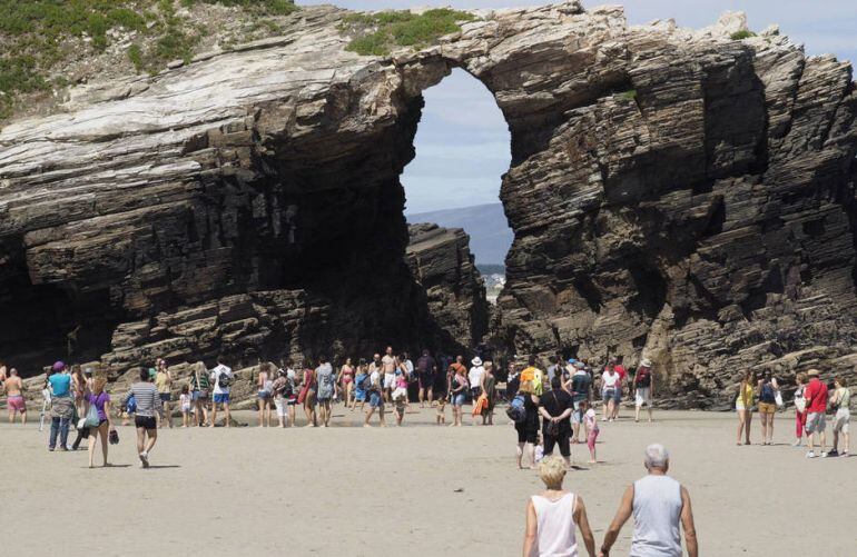 Playa de As Catedrais en Ribadeo