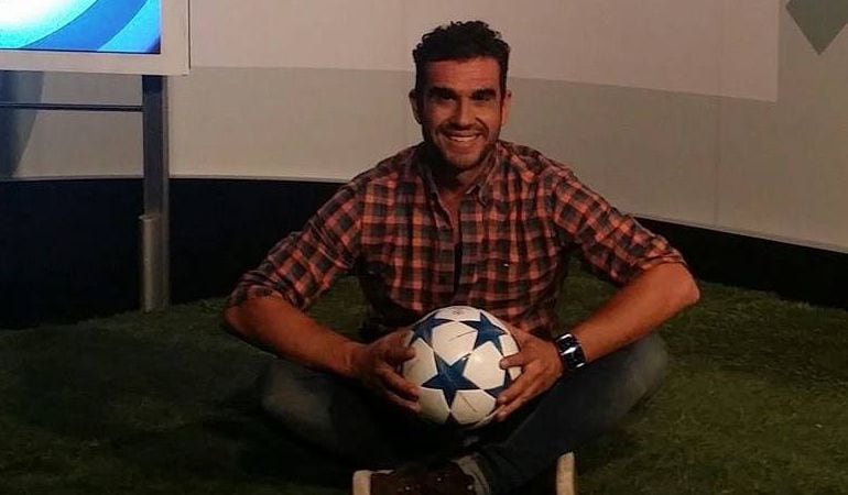 Oliver Martinez en una tertúlia de televisió.