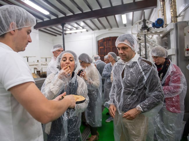 Visita a una fábrica de turrón en Xixona