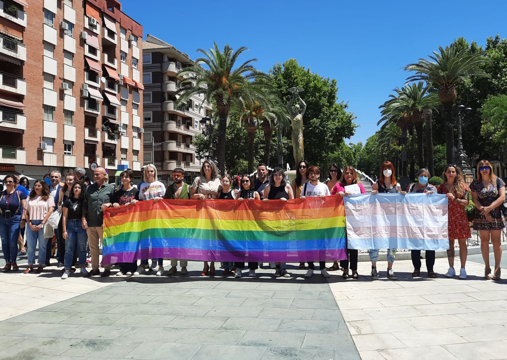 La corporación municipal se vuelca con colectivos LGBTIQ el Día del Orgullo 2022.