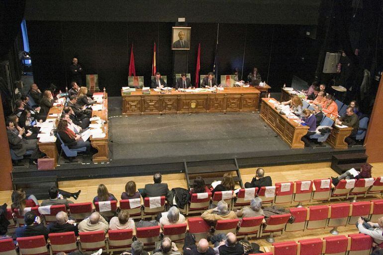 Foto de archivo de la pasada legislatura del pleno de Alcorcón