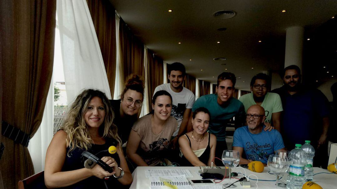 Alumnos de la nueva promoción de la Escuela de Hostelería de Islantilla