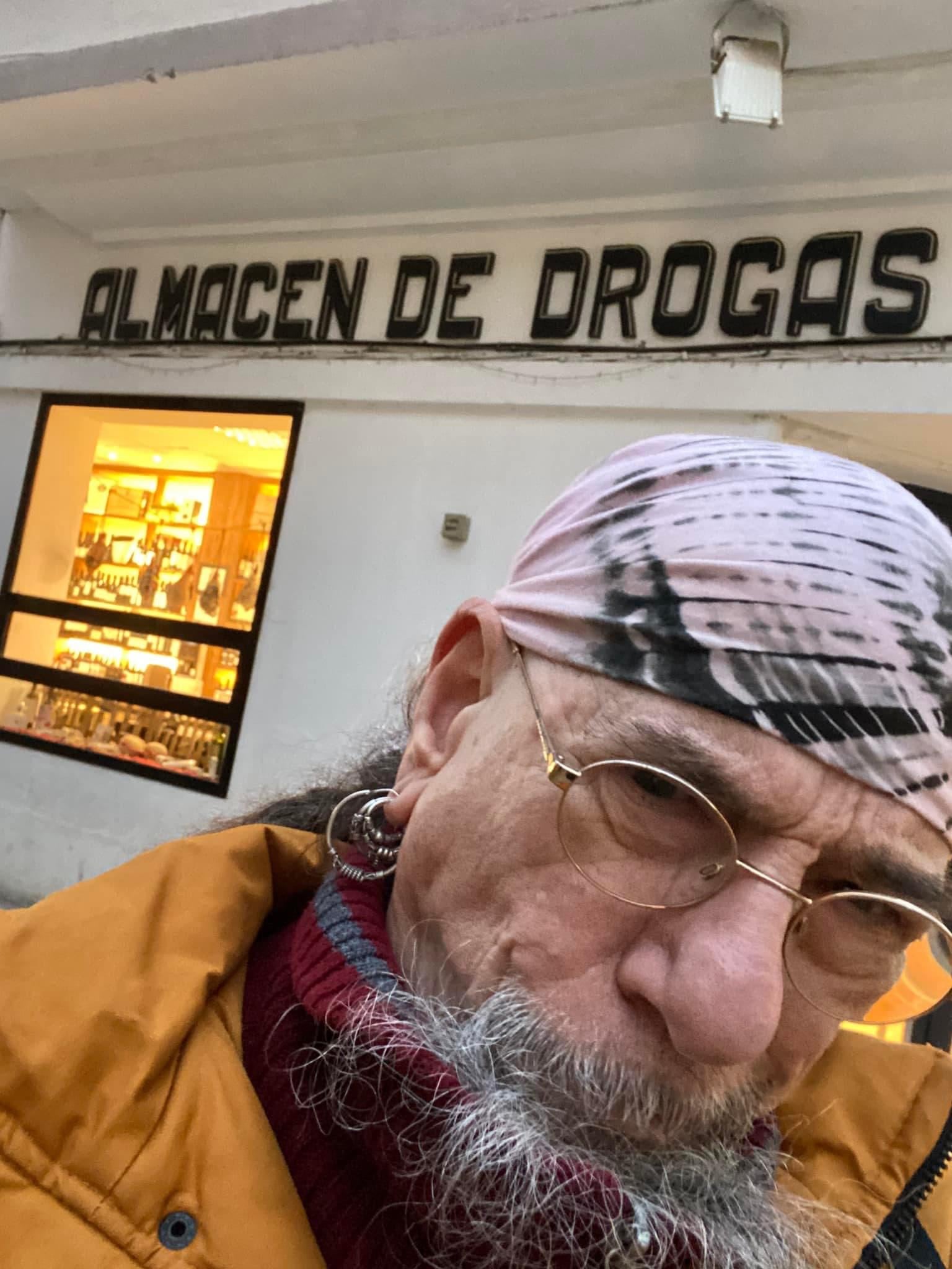 En sus redes sociales El Drogas publica esta foto que da fe de su presencia en Aranda