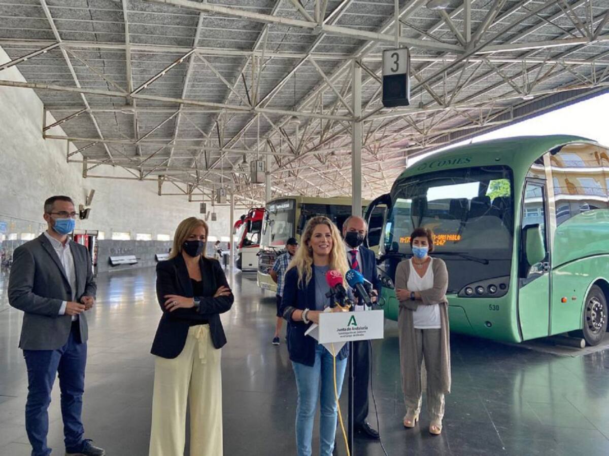 La Junta resalta las mejoras del Consorcio de Transportes en el Campo de Gibraltar